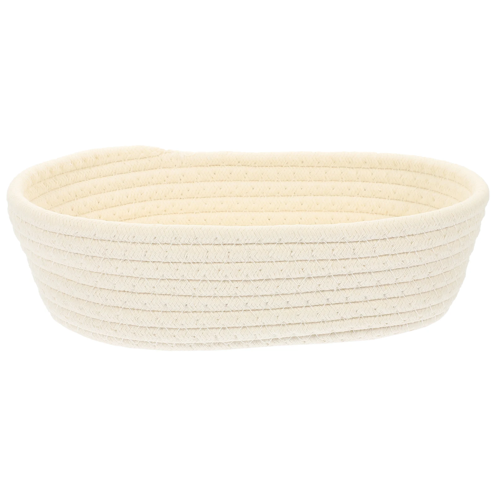 

Wicker Storage Basket Large Cotton Rope Woven Kitchen Multifunctional Baby Bohemian Decor