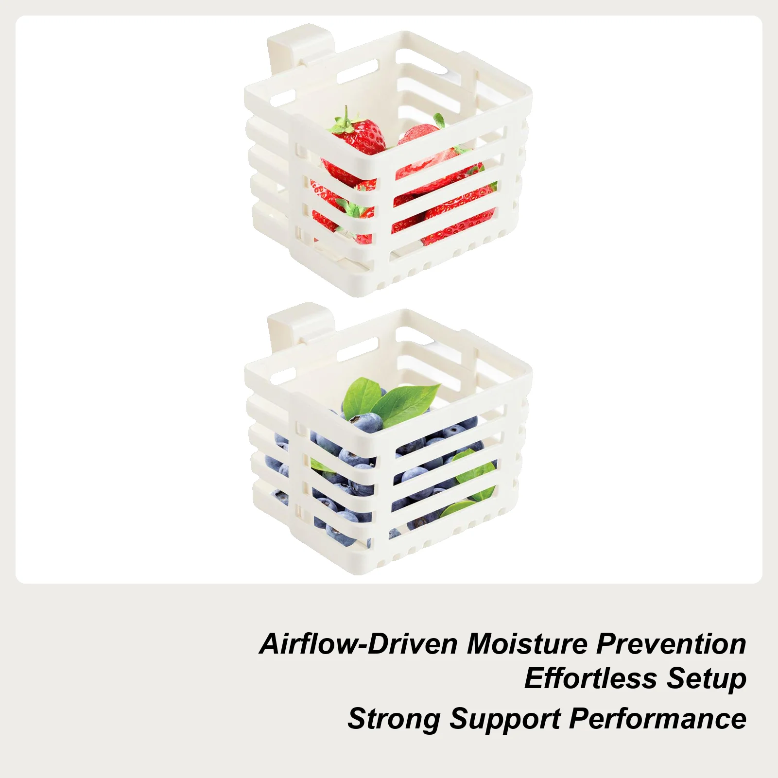 

Wall Basket 2 Pieces Retractable Small Baskets Hollow Portable Organizer for Shower Railing Refrigerator Door Kitchen Closet