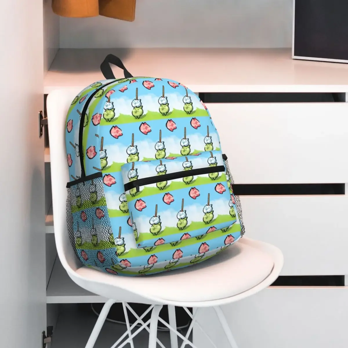 

The Battle Cats Student Backpack School Bag Hiking Travel Daypack for Men Women Fashion Bookbag Shoulder Bags