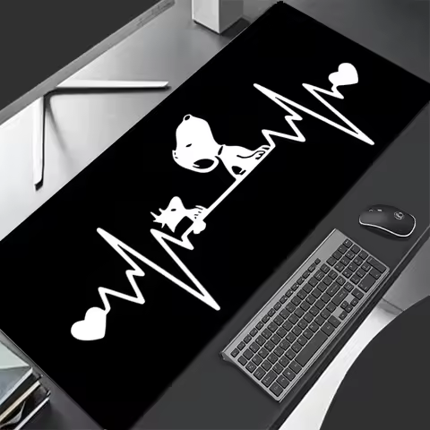 New Mouse Pad Larger XXL 900x400 Speed Mini Pc Computer Keyboard Pads Desk Mat Gaming Accessories Home Cartoon Snoopy Mousepad