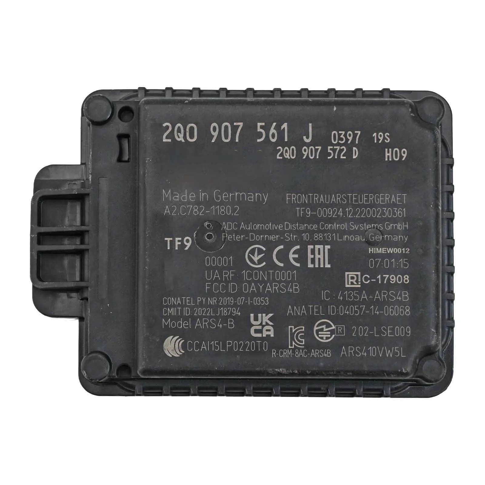 ACC Probe ACC Adaptive Cruise System Vehicle Safety Car Accessory 2Q0907561M 2Q0907561N 2Q0907561Q 2Q0907561J For Ibiza 2018