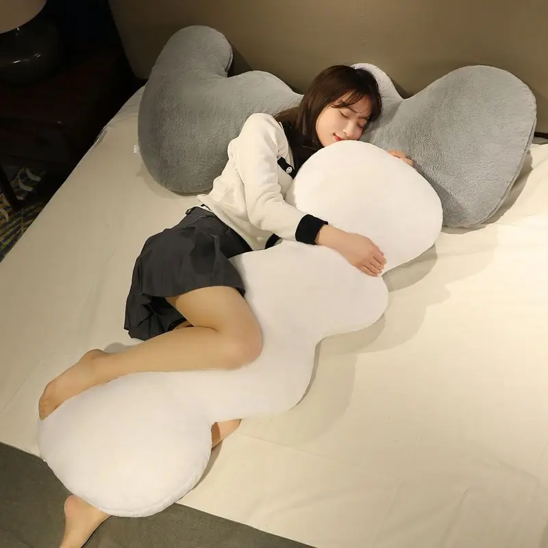 

Cute Gift Long Pillow Headrest Decor Sofa Living Room Bedside Cushion Girl Sleeping Leg Clamping Embrace Mat Decoration Home