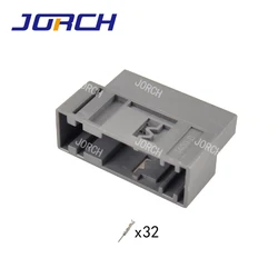 32 Pin Female Waterproof Automotive Electrical Wiring Auto Connector 929053-1 with terminals