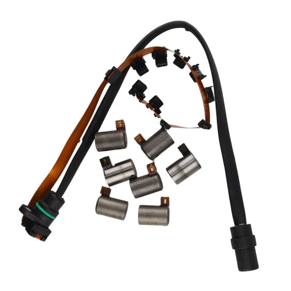 Kit d\'électrovanne de changement de vitesse de transmission avec faisceau de câblage, 01M, 01N, 01M325283A, Volkswagen JETTA, Beetle, Golf, 1999-2005
