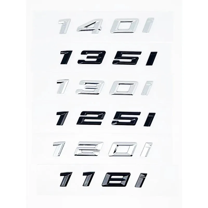 

Old Style ABS Alphanumeric Trunk Badge for BMW 1 Series E81 E82 E87 E88 F20 F21 - 116i 118i 120i 125i 128i 130i 135i 140i
