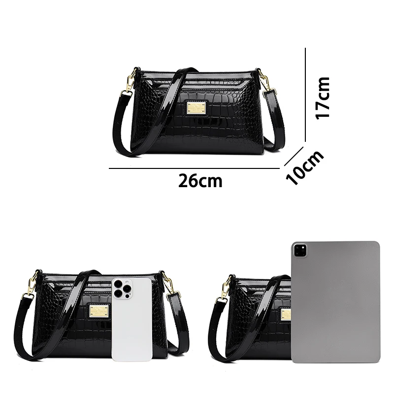 Luxury Designer Ladies Handbags High Quality Leather Shoulder Bags for Women 2026 Female Crossbody Bag Purses and Handbags Sac