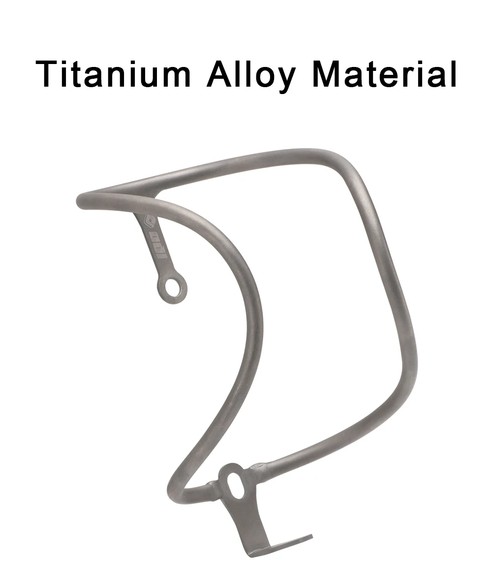 ODI Ultraleicht 18g Fahrrad Wasser Flasche Käfig Titan Legierung MTB Rennrad Wasser Flasche Halter Langlebig Berg Radfahren Tasse rack – Detail 3