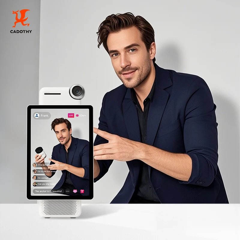 CADOTHY Amaze 5pro Android System 10.5inch Screen High Resolution 1080P Quality Live Streaming Machine Shop