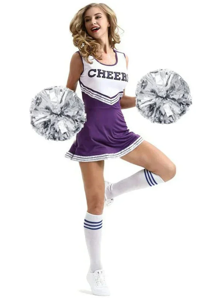 2pcs Practical Cheerleader \'s Cheering Pom Poms Apply To Sports Match And Vocal Concert Color Can Free Combination