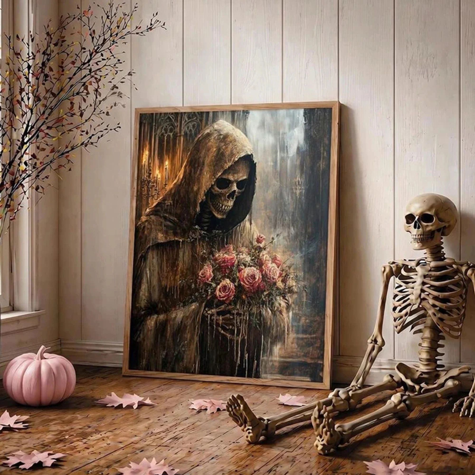 Retro Halloween Dark Gothic Sk - Home Decor Gothic recension och pris