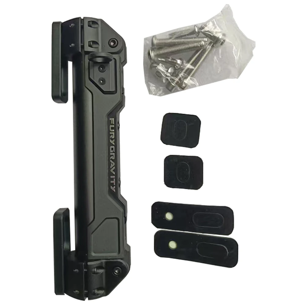 LANTSUN F2015 Multi-function Flag Pole Mounting Bracket Kit Aluminum Alloy for Jeep Wrangler JK JL 2007-2024