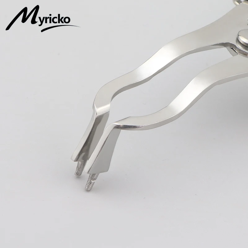 Dental Rubber Dam Clamps Ivory Clamp Forceps Light Weight Ivory Clamp Stainless Steel Dental Restorative Instruments