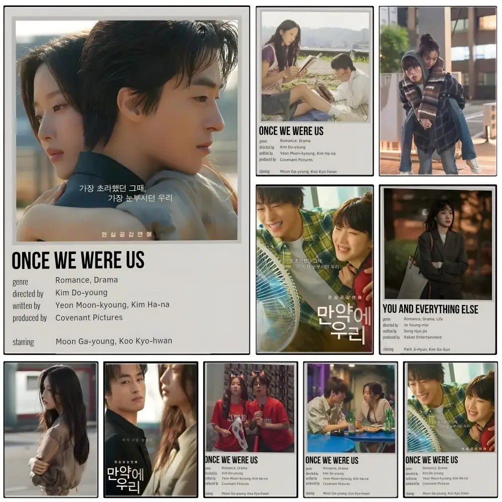 Movie O-Onces We Weres Uss Poster Self-adhesive Art Waterproof Paper Sticker Coffee House Bar Room Wall Decor