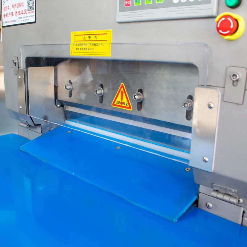 FOODLINE Adjustable Thickness Meat Slicing Machine Flexible Setting For Different Raw Meat Cutting Requirements