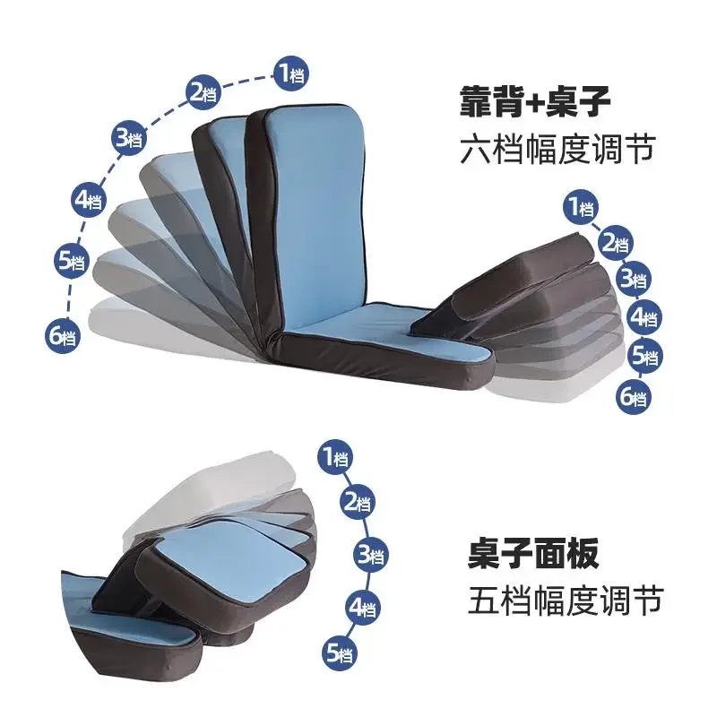 Sofa reclining and sleeping folding single chair couch couch 5 meters bay window leisurely chair balcony small leisure