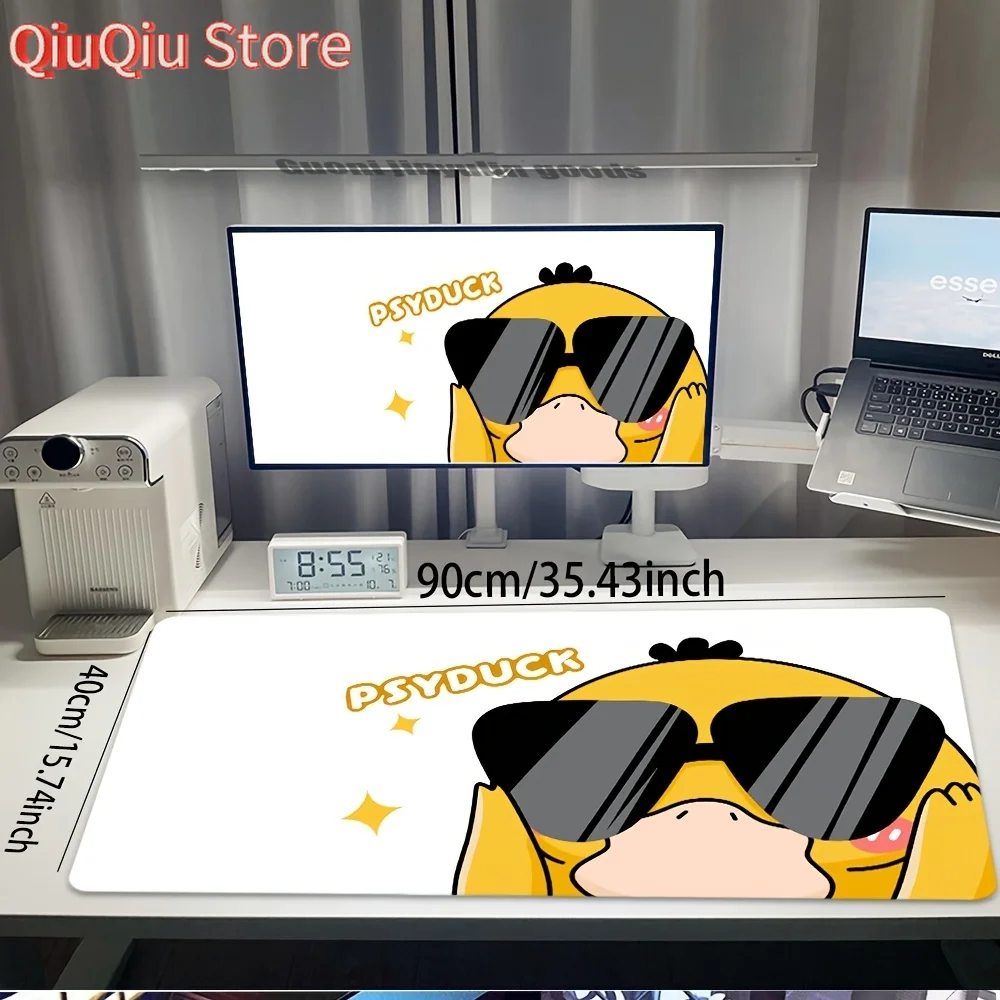 

1pc Mouse Pad, Rubber Non-Slip Mouse Pad, Cartoon Night Sky Elf Animal Theme Pattern Mouse Pad, L/XL/XXL Large Size Desk Mat, Ga