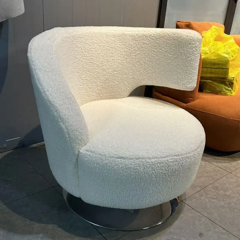 

Hotel lobby large curved rotating sofa