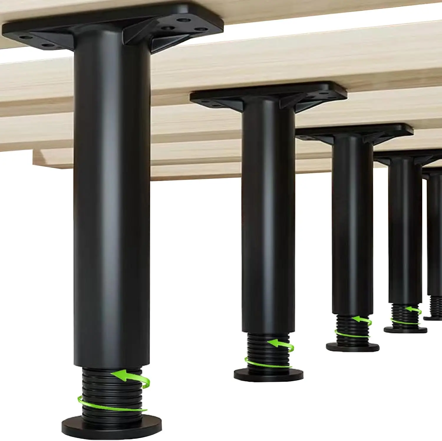 

Bed Frame Support Legs Adjustable: Sofa Couch Center Brackets Replacement Reinforcement Parts Furniture Slats Board Leg Feet