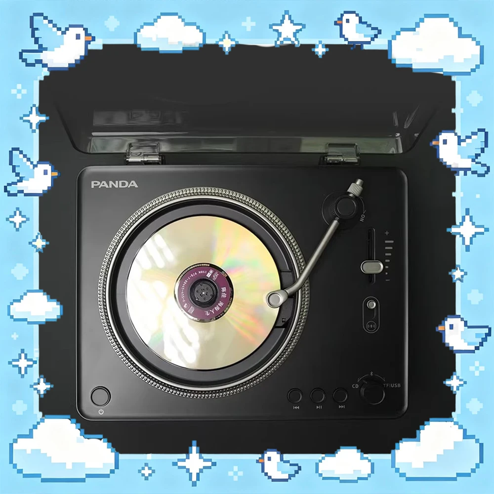 

Беспроводной CD-плеер PANDA CD-67 MK2, портативный беспроводной музыкальный плеер HIFI, проигрыватель CD-ROM для альбомов, простой и усовершенствованный, для подарков.