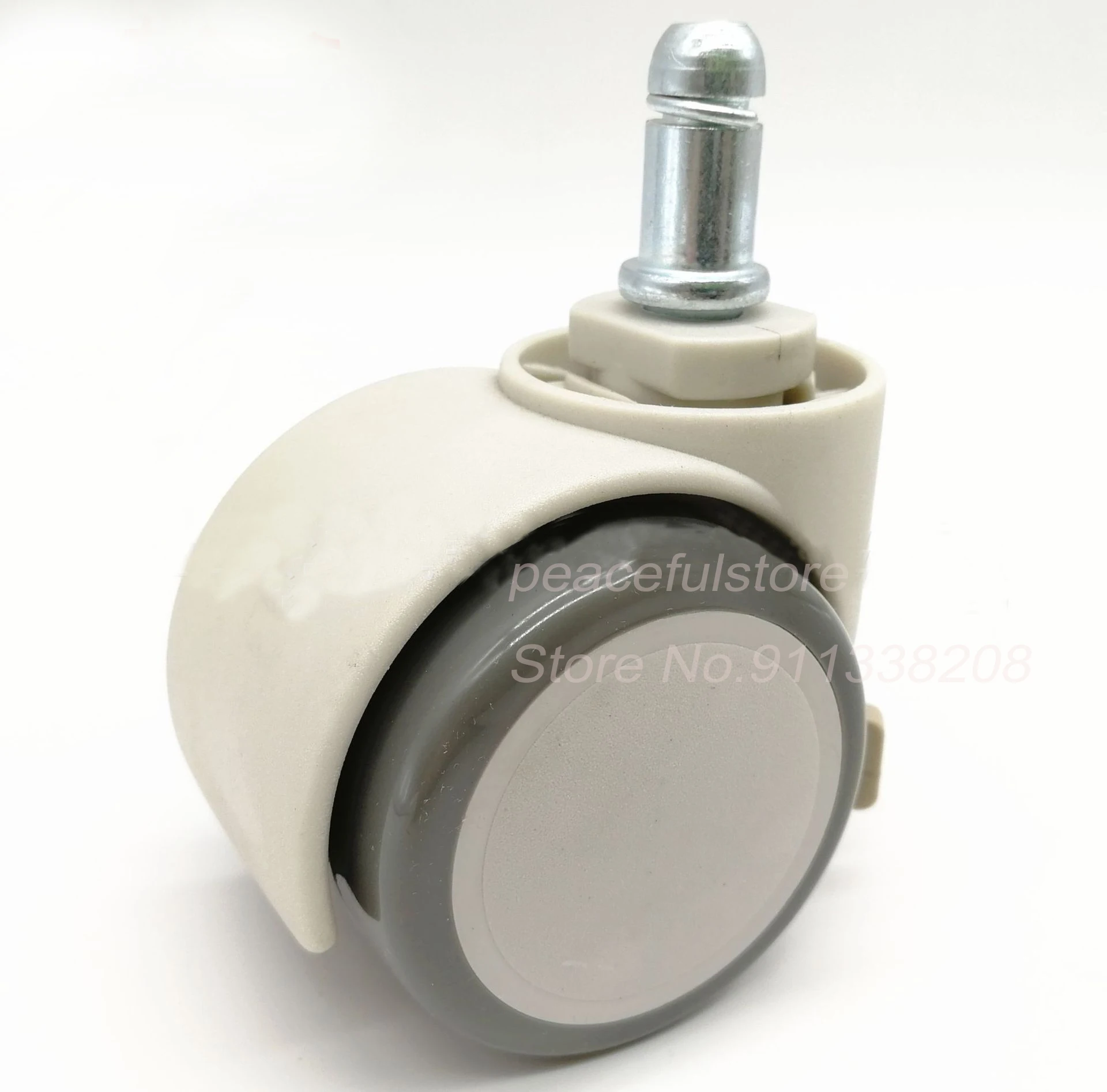 5PCS Clip-type 2 Inch Gravity Manual Locking Brake Sliding Wheel For Gaming Child student Computer ChairFurniture  Accessory