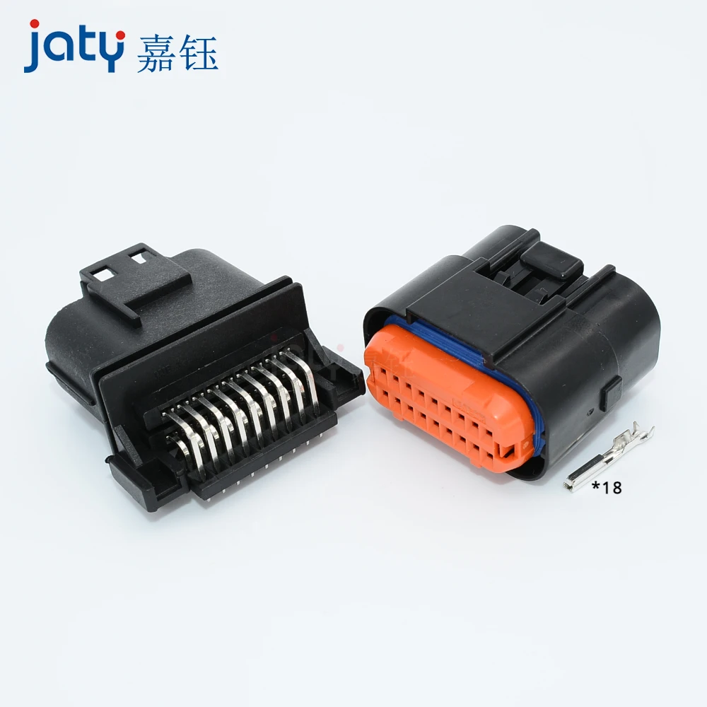 JAE 18-pin MX23A18NF1 MX23A18SF1 Automotive Waterproof Connector igniter plug ECU board end pin holder