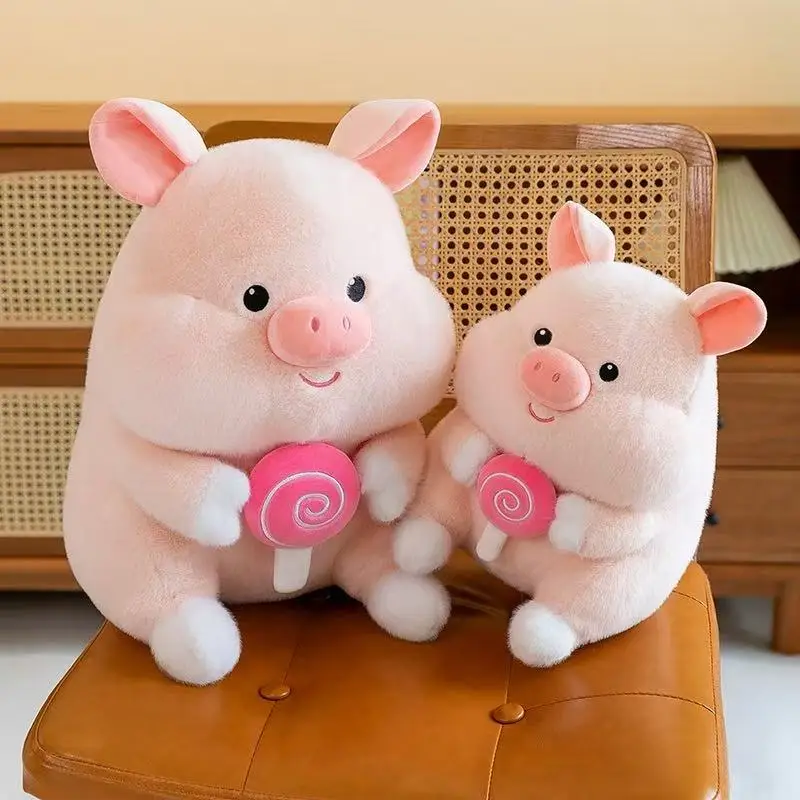 27/38/50 cm Liebe Schwein Puppe Simulation Plüsch Spielzeug Handgemachte Puppe Cartoon Anime Nette Kissen Kissen Hause dekoration Kinder Birthda