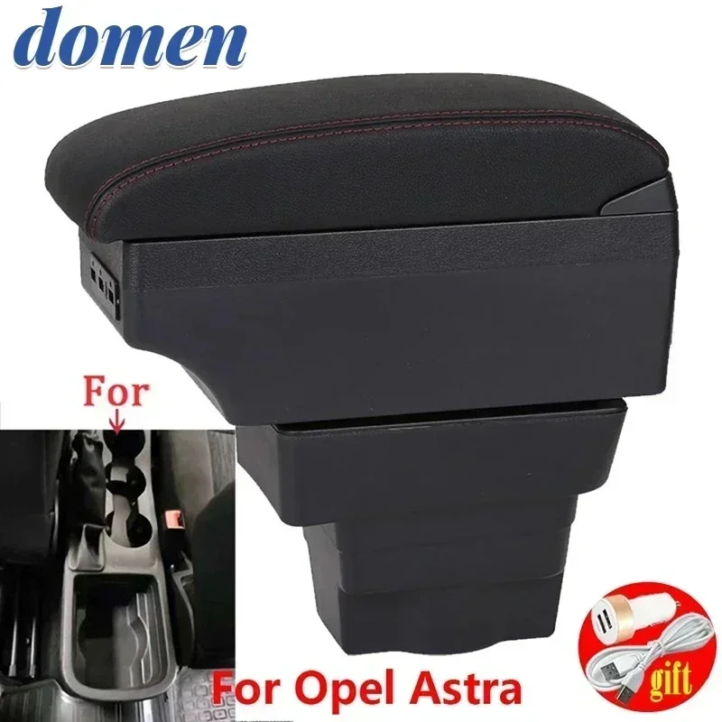 

New luxury For Opel Astra Armrest Box For Opel Astra J Car Armrest 2012-2020 Storage Box Retrofit Car Accessorie Easy To Install