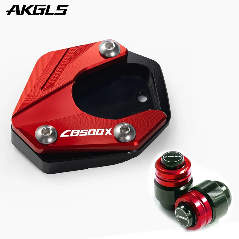 For Honda CB500X CB 500 X CB 5000X Foot Side Bracket Pad Bracket Expander Brace Extension and Tire Valve Cover Accessories