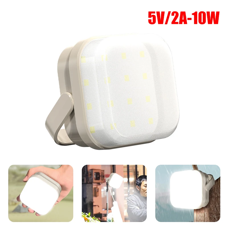 

Solar Chargin Tent Strong Light With Magnet Zoom Portable Torch Camping Lantern Work Maintenance Lighting LED