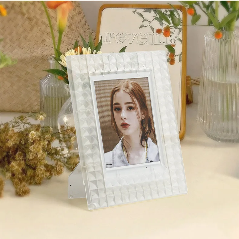Paku Keling Dopamin Bingkai Foto Vertikal Warna Mini 3 Inci Bintang Foto untuk Kamera Fujifilm Instax Mini 11 12 9 8 12 25 50S