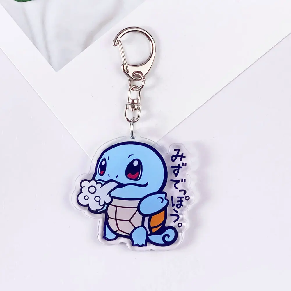 Pokémon Acrylic Keychain Accessories, 1/12Pcs Set