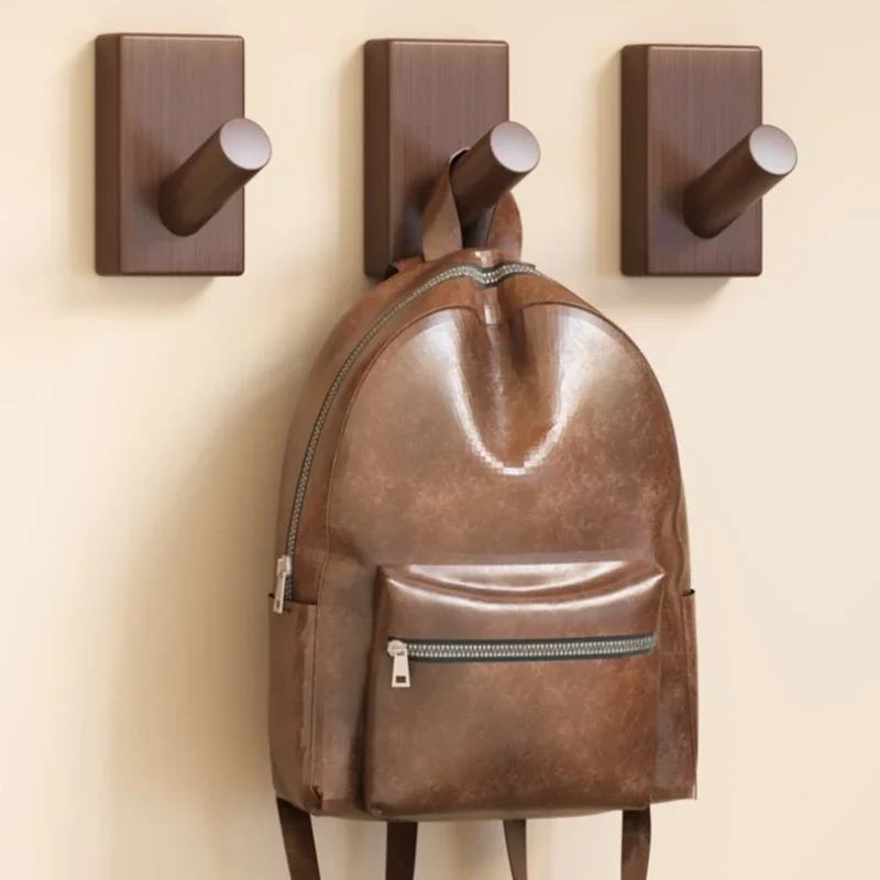 

Modern Wooden Wall Hook - Nordic Style 5-Prong Hanger for Keys, Hats & Coats, Bathroom Storage Solution