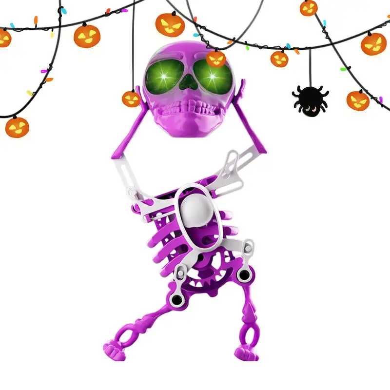 

Funny Dancing Skeleton Clockwork Swing Skeletons Funny Toy Bright Colors Skeleton Clockwork Toy For Home Work Area School