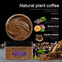 KYLIEFIT Gommage corporel et visage au sel exfoliant naturel, éclaircissant, hydratant, élimine les taches brunes, l'acné, les imperfections, les rides, 250g 3