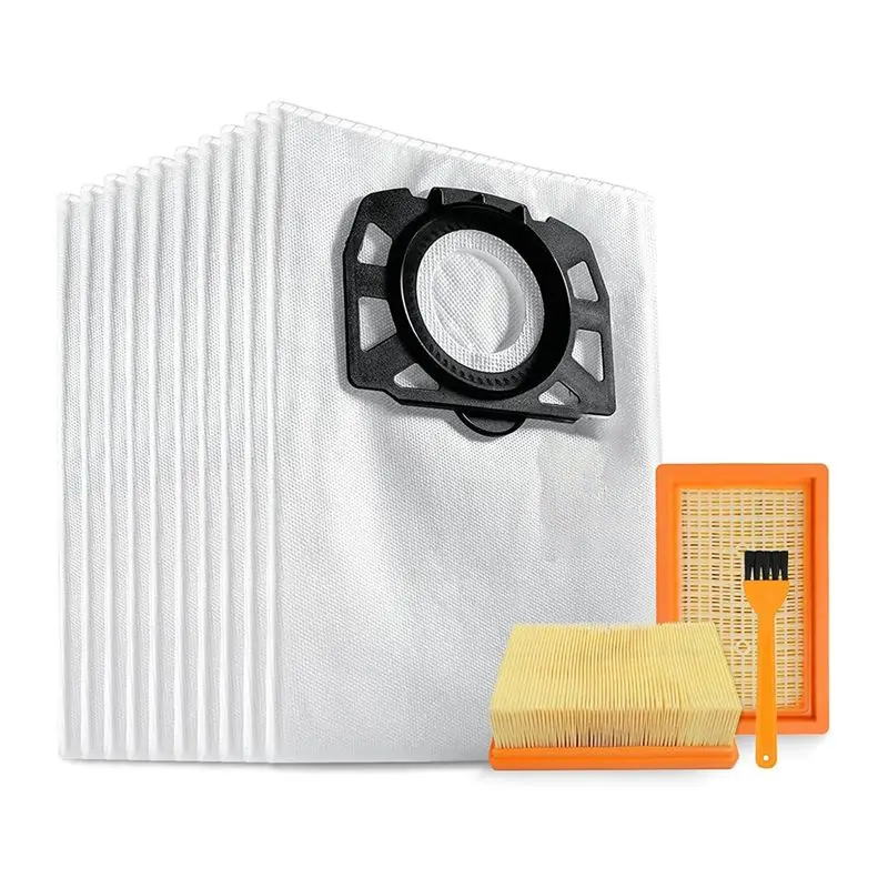 

AB47-10 KFI 487 Мешки для пылесосов с 2 фильтрами KFI 4410 для Karcher WD4, WD5, WD6, WD5P, WD6P, MV4, 2.863-006.0 и 2.863-005.0