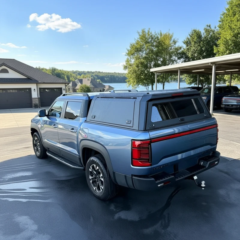 

Hot selling Canopy Hardtop 2024+ Pickup 5-Series Aluminum 3D OEM Fit 3-Layer Process Waterproof No Drill Instal