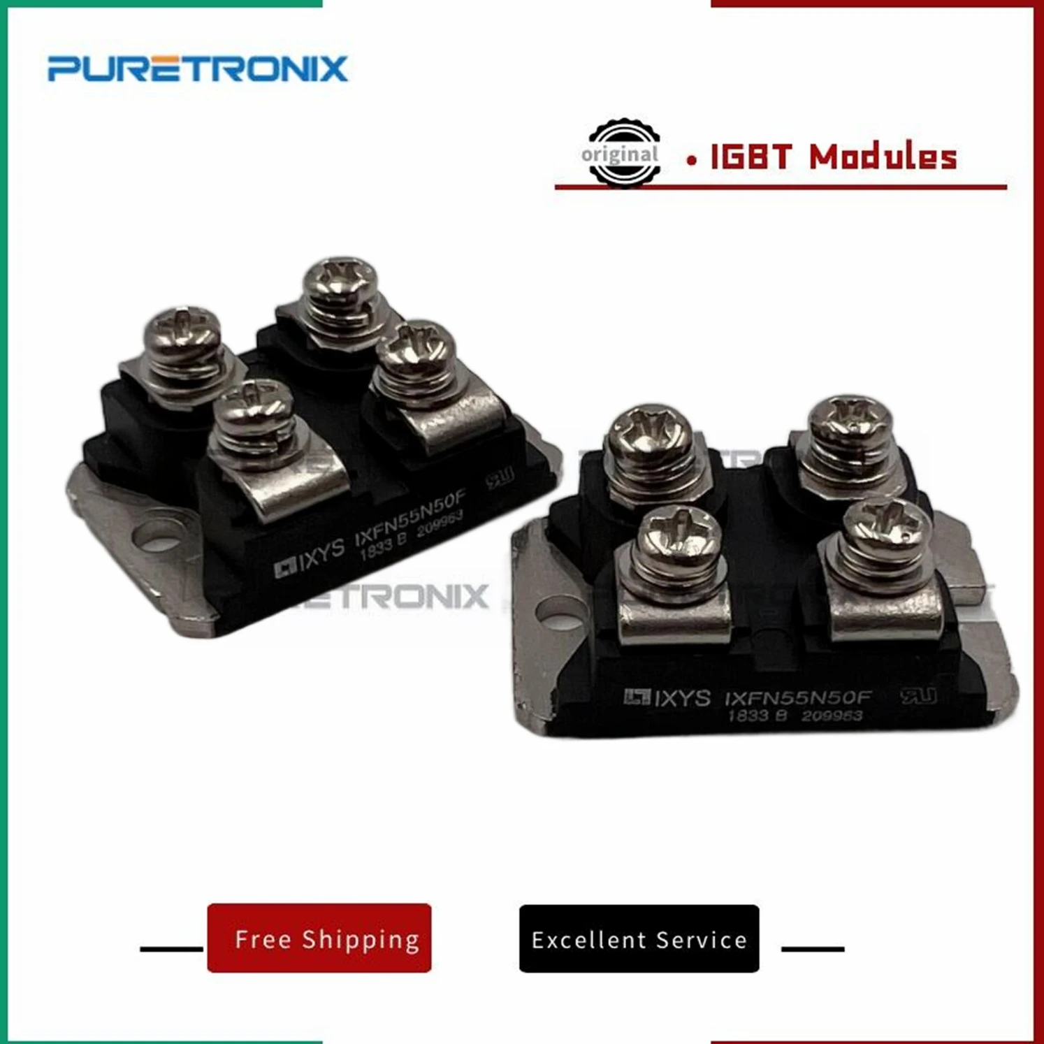 MOSFET N-CH 500V 55a, SOT227B