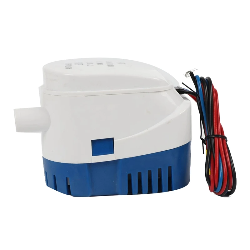 12V Bilge Pump 1100GPH Automatic Boat Marine Water Pump Submersible Yacht Boat Motor Seaplane Houseboat Pump-A55K