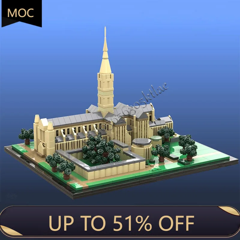 

1005 PCS Medieval Fortress Model Moc Building Bricks Cathedral Modular DIY Sets Assembly Block Toys Christmas Gifts For Children