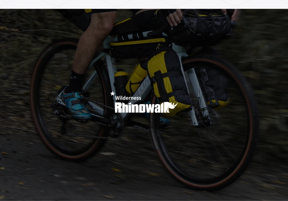 Rhinowalk Fahrradlenkertasche wasserdicht 10l Fahrrad-Reisetasche Trockentasche Bikepacking Fahrradzubehör für MTB – Detail 28
