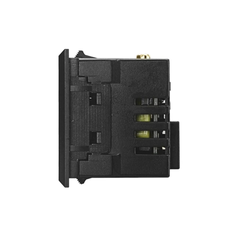 E41W Receptáculo escritorio USB Módulo panel alimentación carga Salida 5V 2.1A Fuente alimentación Módulo