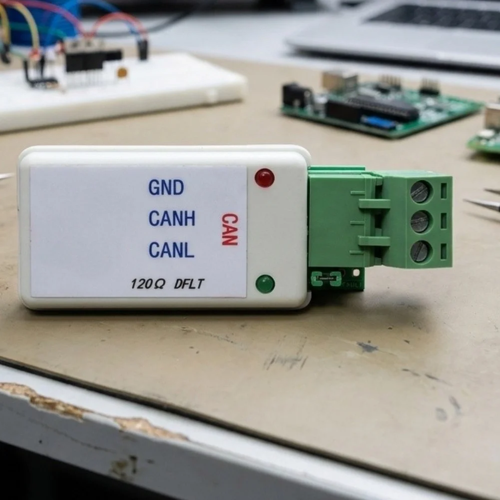 USB to For CAN Bus Adapter Featuring 32-bit Processor for For CAN 2.0A and 2.0B Frame Support and Serial Communication