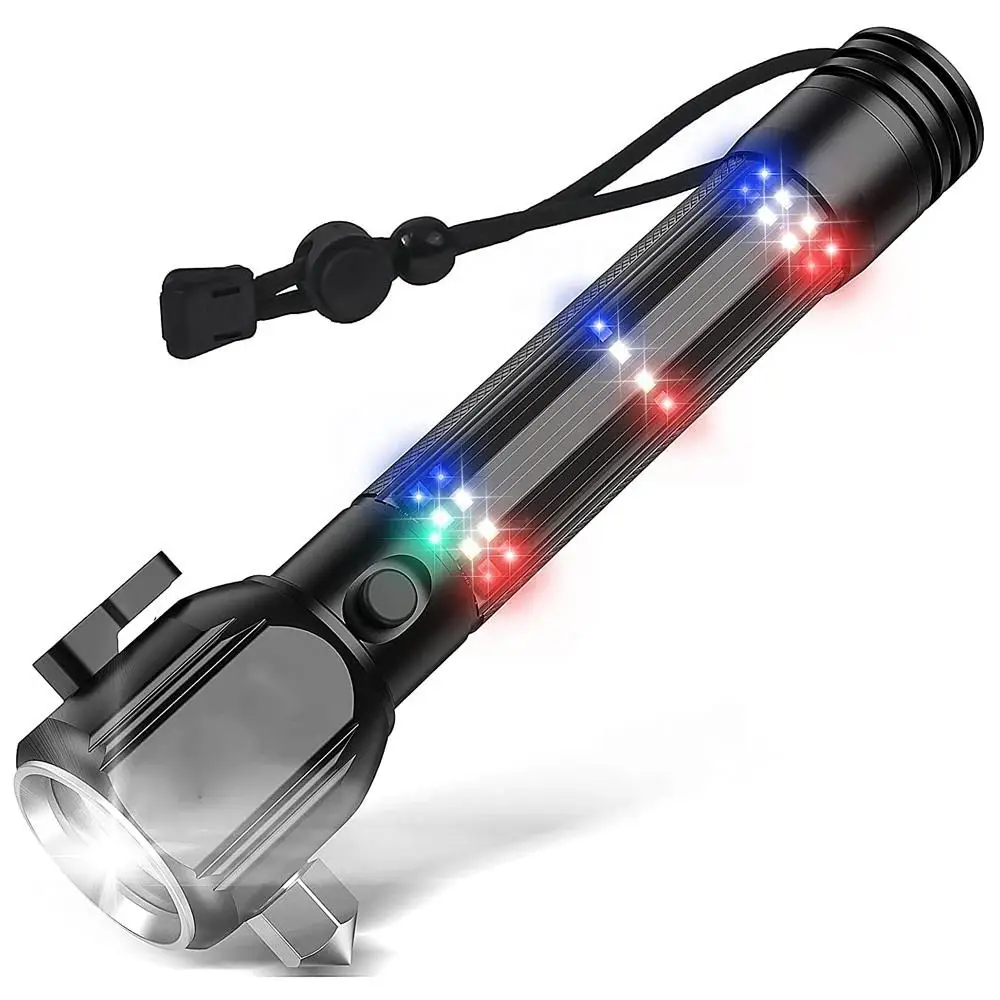 TOBY'S BRAND NEW High Brightness LED COB Flashlight Outdoor Self Driving Tour Emergency Self-Help Torch Flashlight