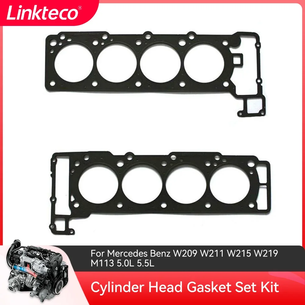 

Car Cylinder Head Gasket Set Kit For Mercedes-Benz W203 W210 W211 W463 W220 S203 C208 C209 5.0 5.4 5.5 6.0 L V8 GAS SOHC M113