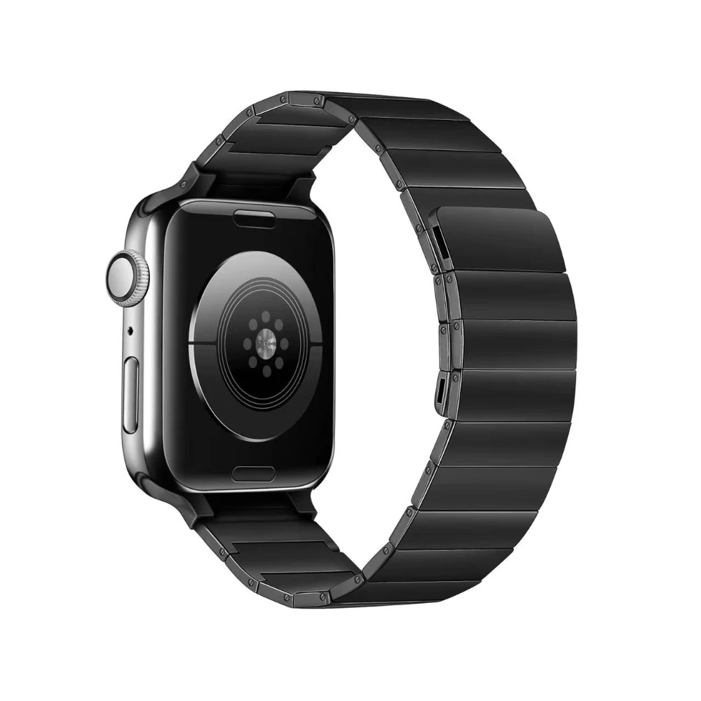 Metal Bracelet for Apple Watch Band 49mm 45mm 44mm 42 41mm 40mm Stainless Steel Magnetic Loop Wristband for iWatch Ultra 87654SE