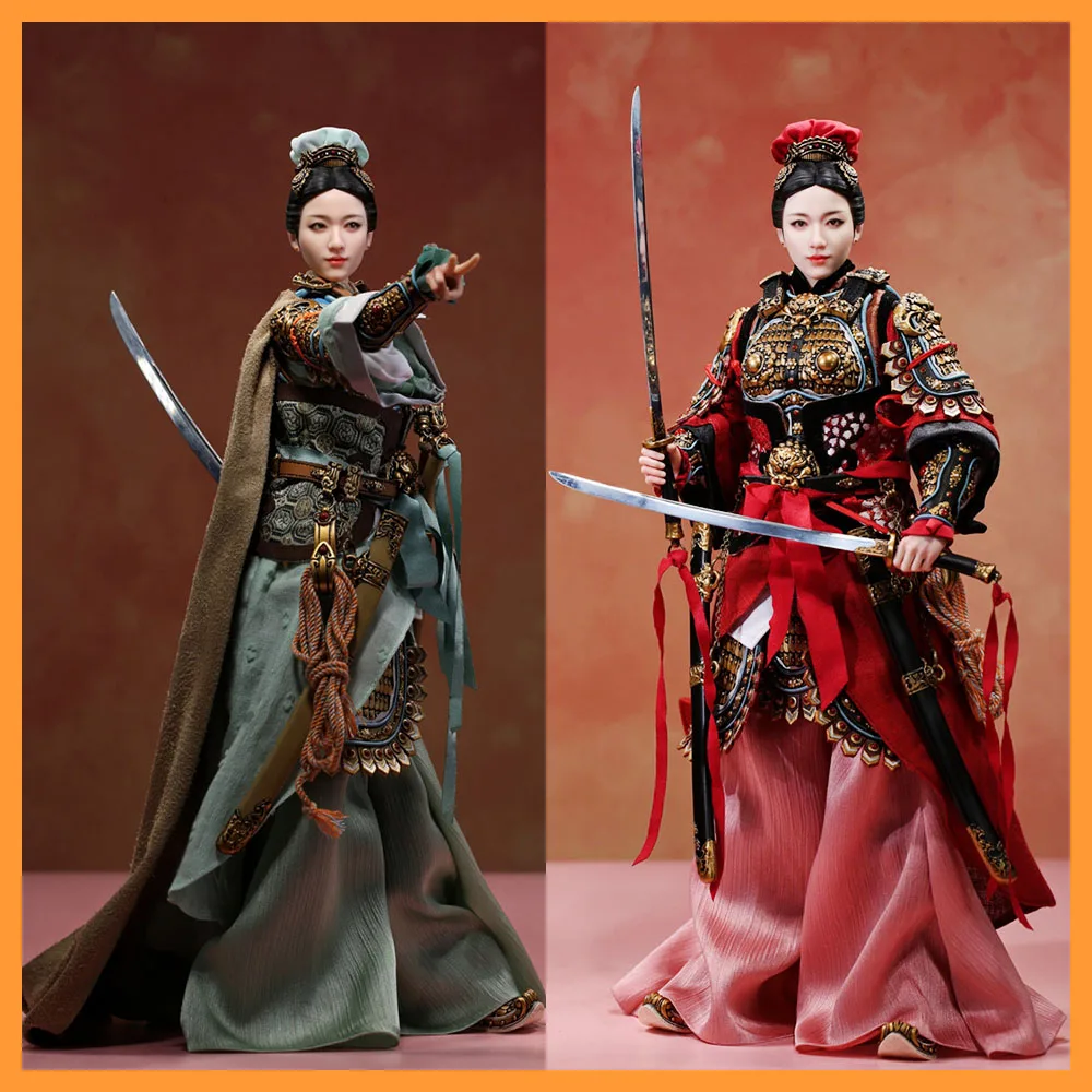 

In Stock Mr.Z x DING TOYS DT003 1/6 Heroes of the Marshes Female Military Counsellor Hu Sanniang Full Set 12" Action FIgure Toys