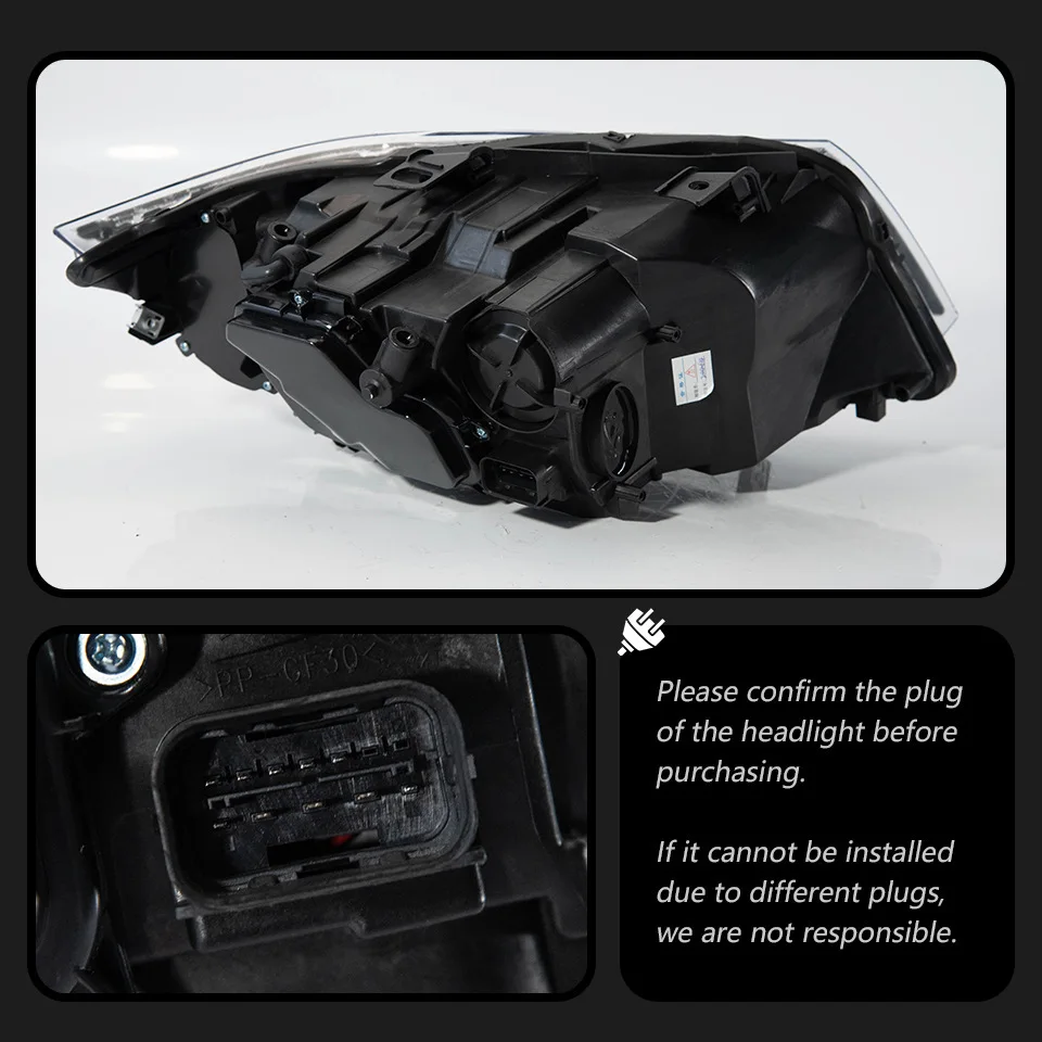 Snake Eye 2011 328I E92 M3 E90 LCI RGB Head Lights for BMW / 7inch 600W 300W 200W 300Watt Angel Eye Xenon Led Car Headlights view 4