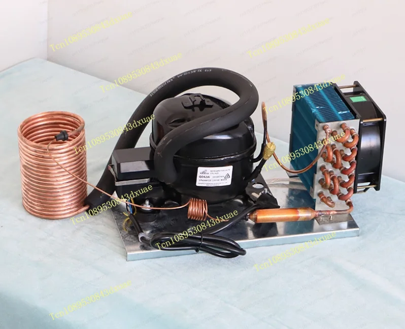 QD30W Chiller Repair & Upgrade Kit: Complete 220V Micro Refrigeration Unit with Compressor & Pump, Restores Full Performance