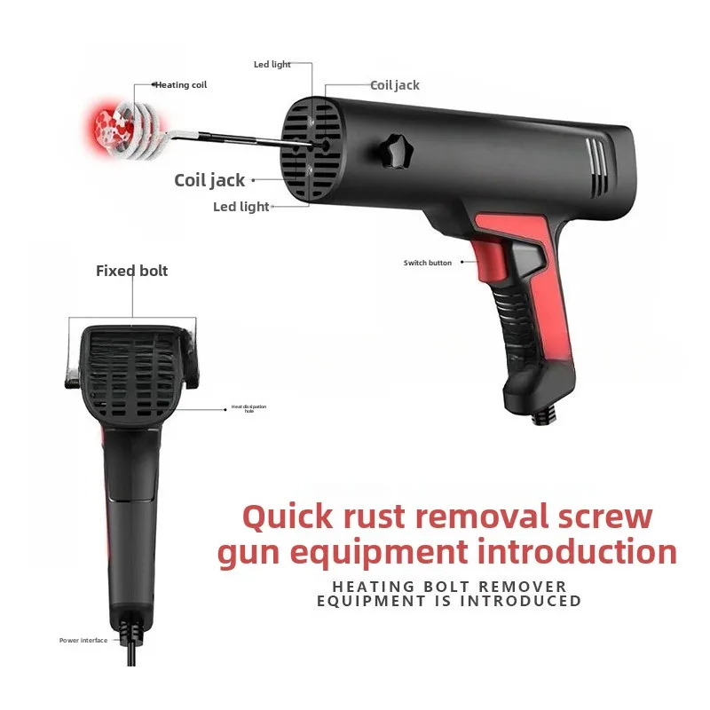 Quick Removal Rust Screw Tool Quick Removal Rust Screw High Frequency Heating Rust Screw Remover