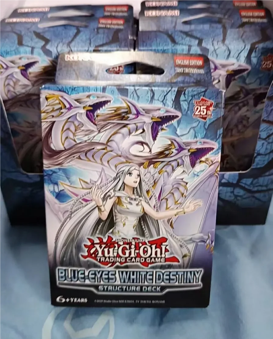 yugioh-konami-tcg-estructura-deck-sd47-blue-eyes-white-destiny-sdwd-ingles-1a-edicion-coleccion-caja-de-refuerzo-sellada